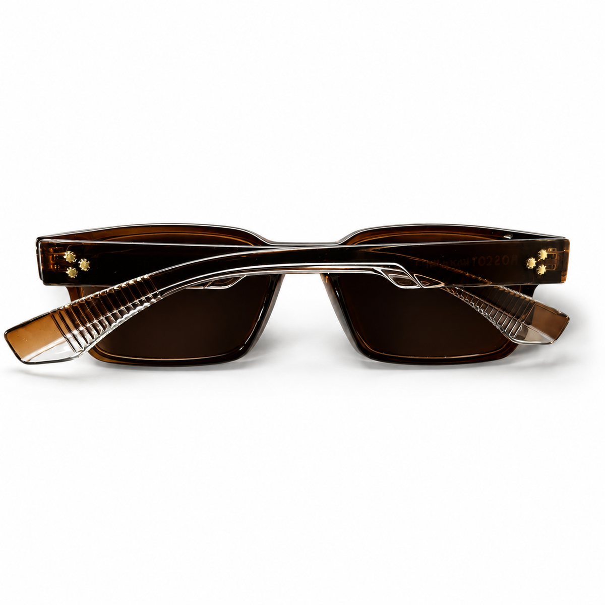Moscot 6806 Brown Polarized Rectangle Acetate Sunglasses