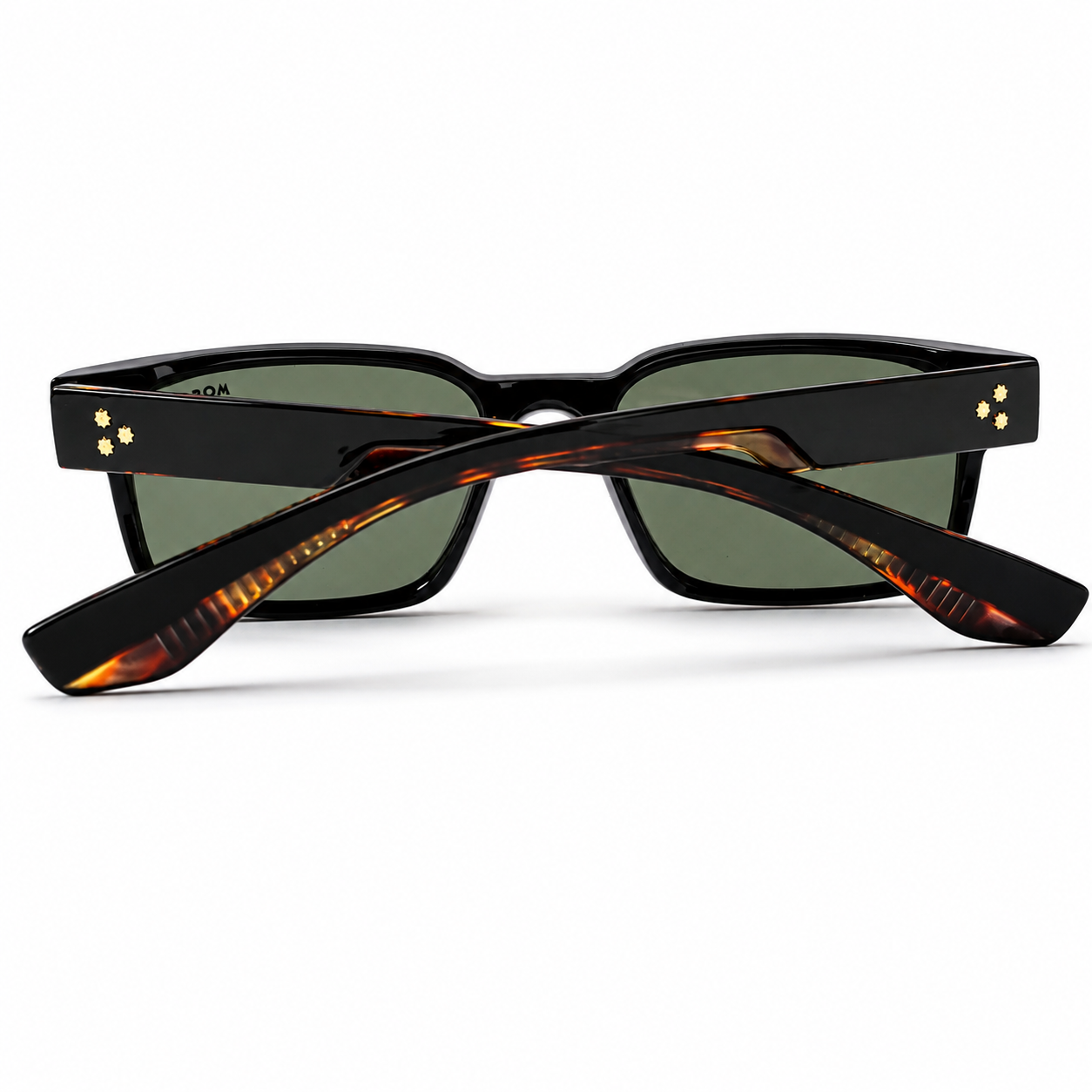 Urban Ziyaar Carbon Premium Black Square Sunglasses