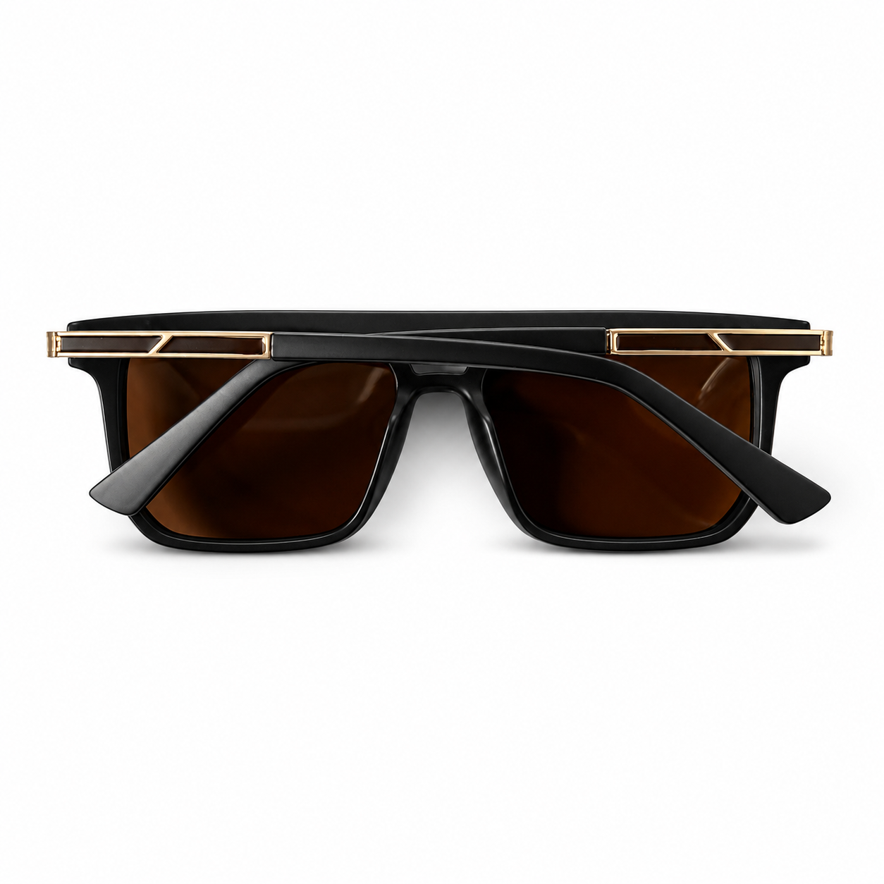 Marc Jacobs MARC 717/S Square Black Gold Sunglasses