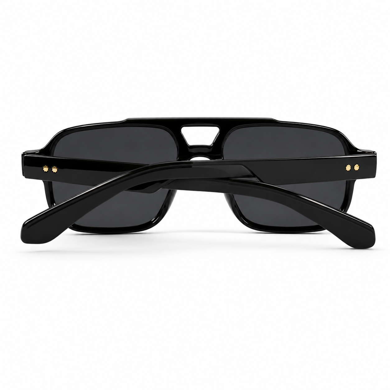 Urban Ziyaar Aero Premium Black Aviator Square Sunglasses
