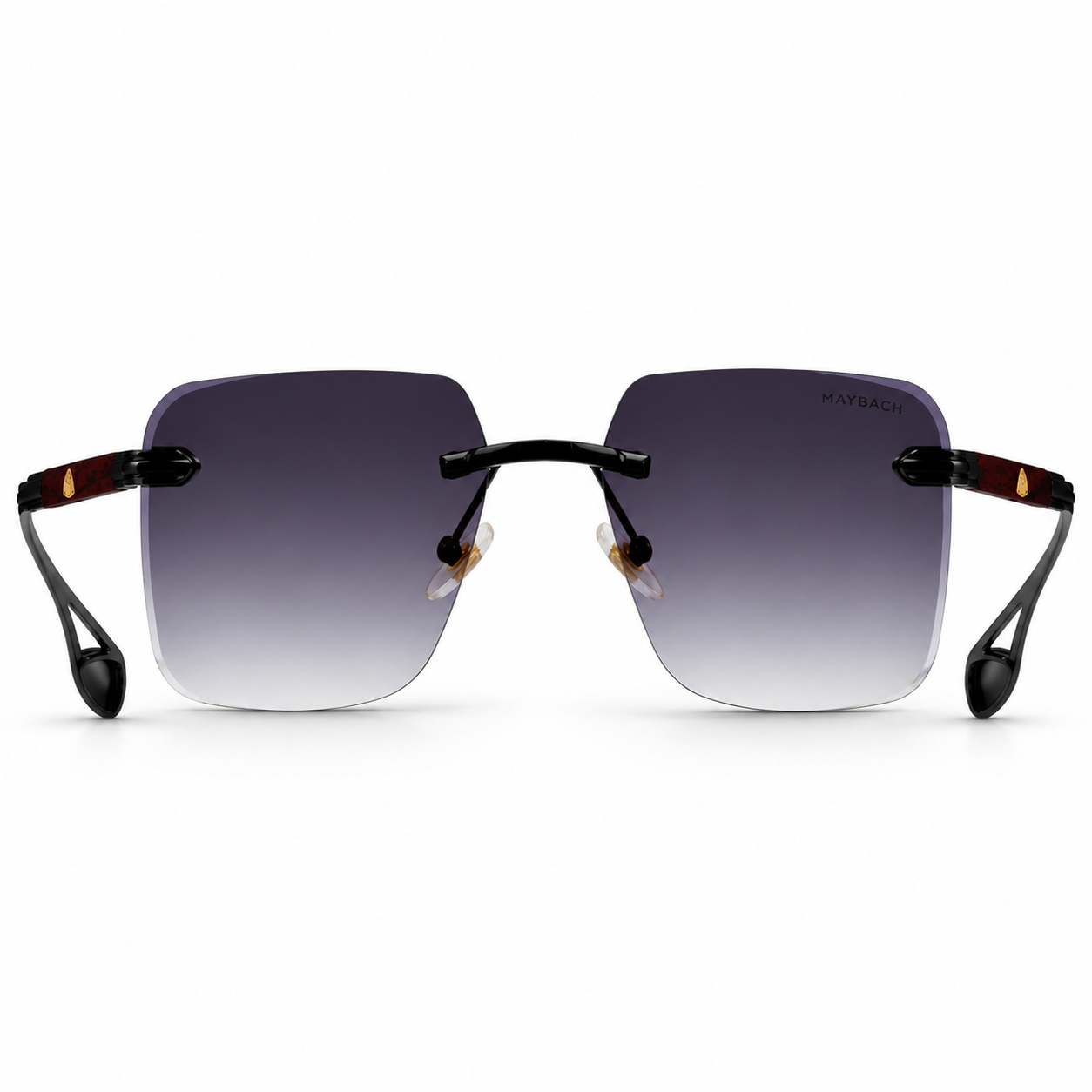 Urban Ziyaar Eclipse Luxe Rimless Square Sunglasses