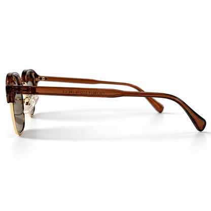 Gucci Brown & Gold Polarized Sunglasses – Lightweight Adjustable TR Frame