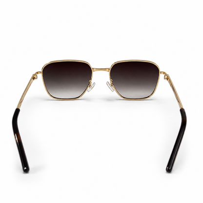 Cartier CT0497S Gold Square Luxury Sunglasses