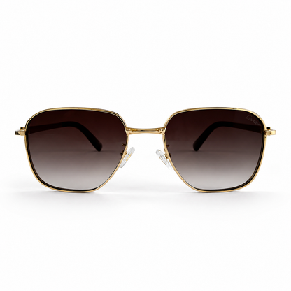 Cartier CT0497S Gold Square Luxury Sunglasses