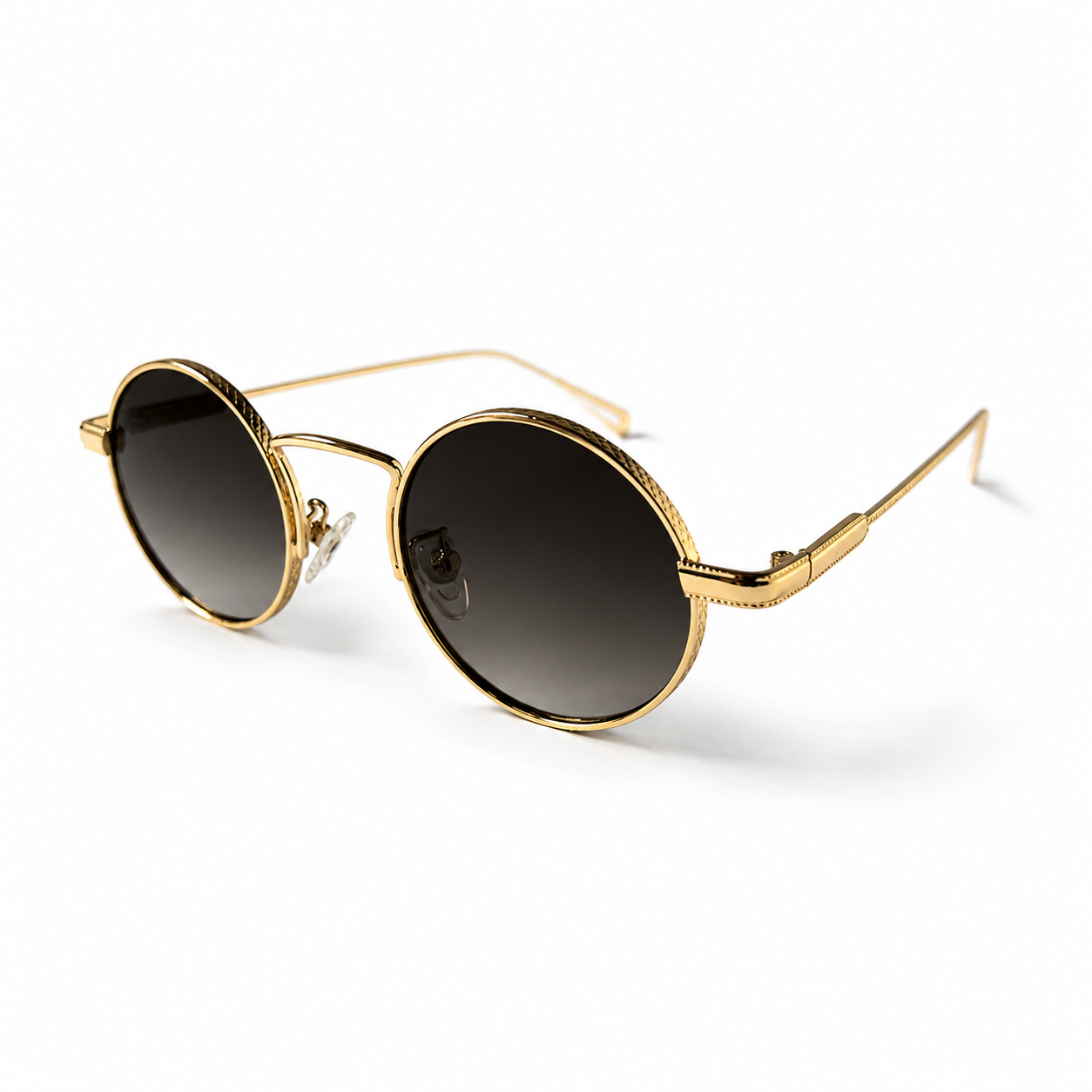 Urban Ziyaar Aureon Premium Gold Round Women’s Sunglasses