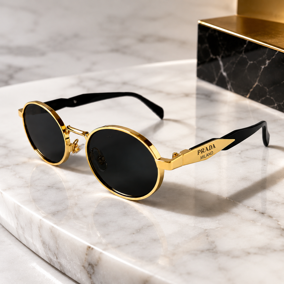 Urban Ziyaar Veyra Premium Oval Sunglasses