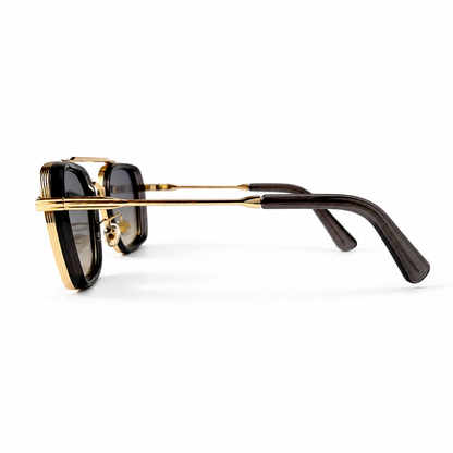 Urban Ziyaar Arven Premium Square Double-Bridge Sunglasses