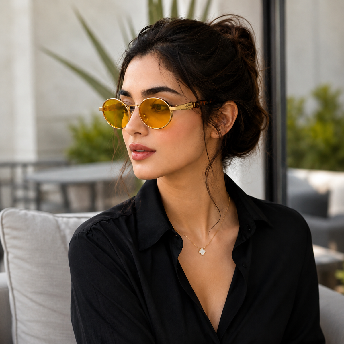 Urban Ziyaar Solara Premium Oval Sunglasses