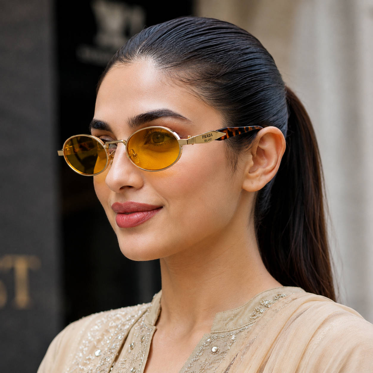 Urban Ziyaar Solara Premium Oval Sunglasses