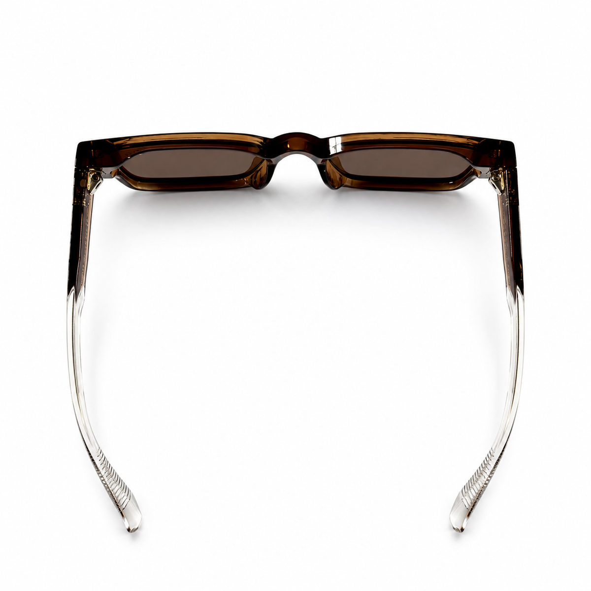 Moscot 6806 Brown Polarized Rectangle Acetate Sunglasses