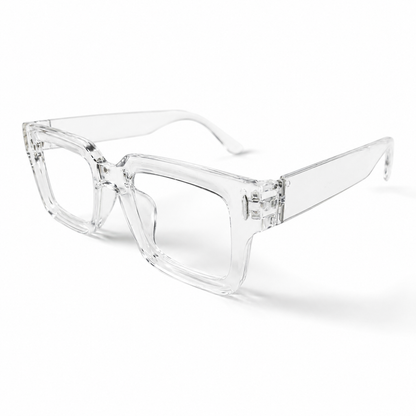 Urban Ziyaar Avenor Premium Crystal Clear Rectangular Optical Frame