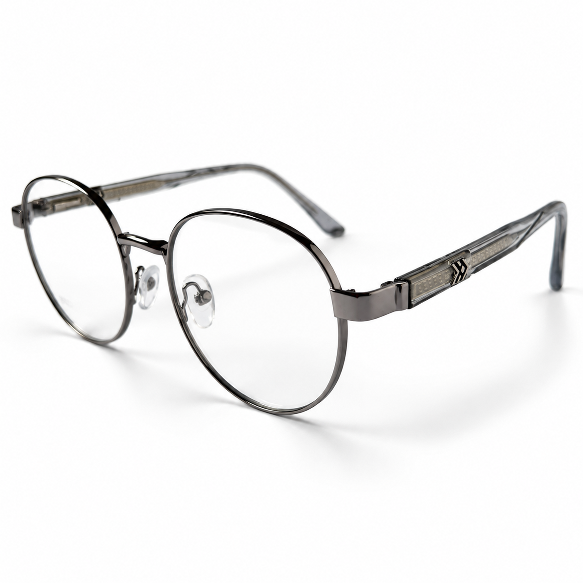 Urban Ziyaar Soren Premium Gunmetal Round Optical Frame