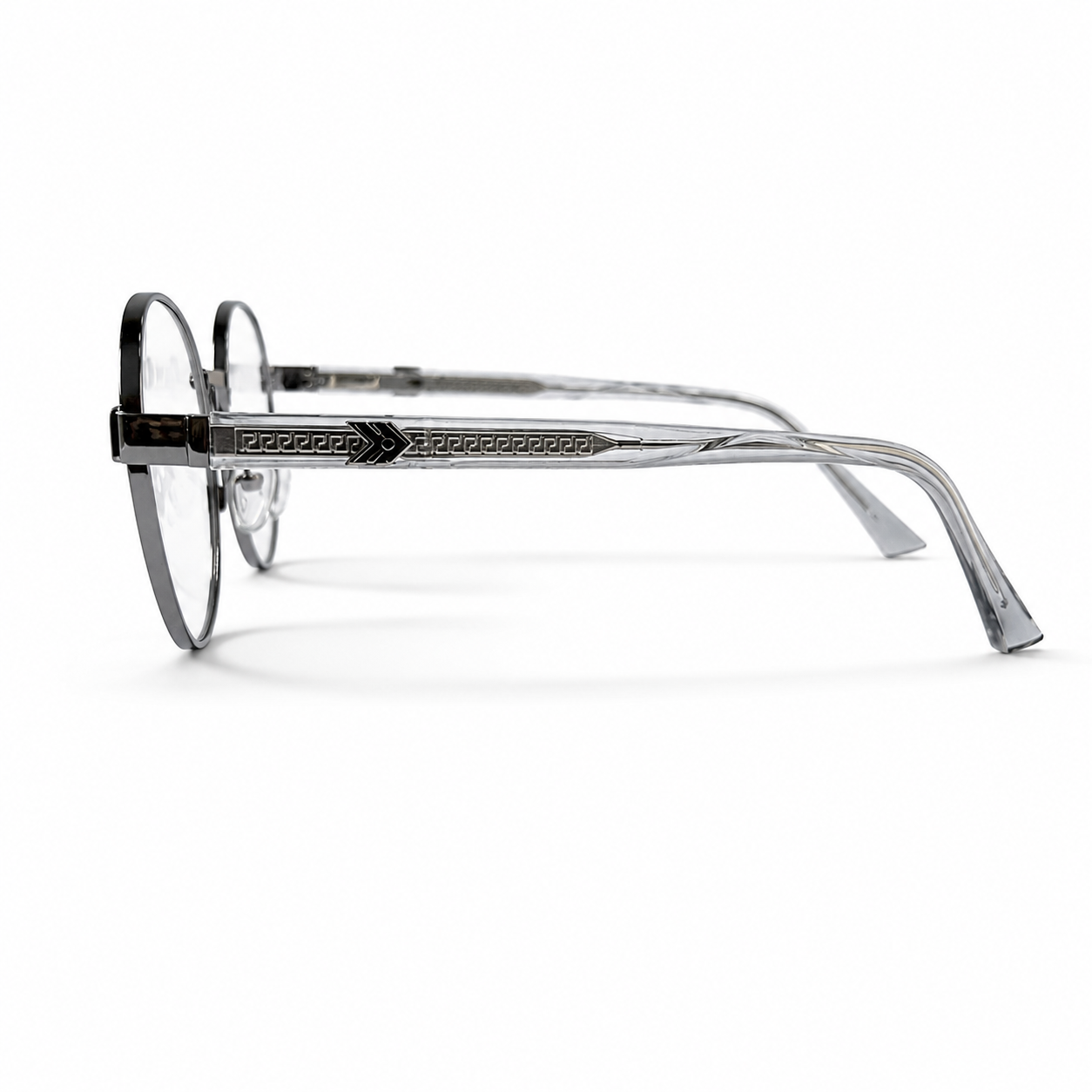 Urban Ziyaar Soren Premium Gunmetal Round Optical Frame