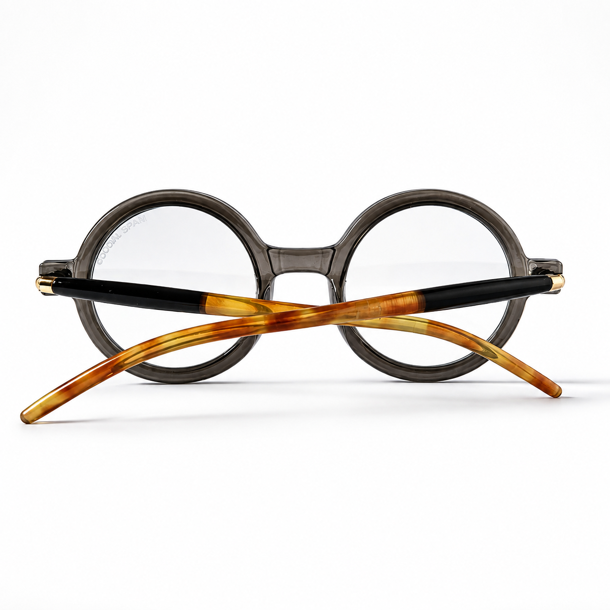Marc Jacobs Vintage Round Tortoiseshell Blue Light Blocking Eyeglasses