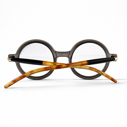 Marc Jacobs Vintage Round Tortoiseshell Blue Light Blocking Eyeglasses