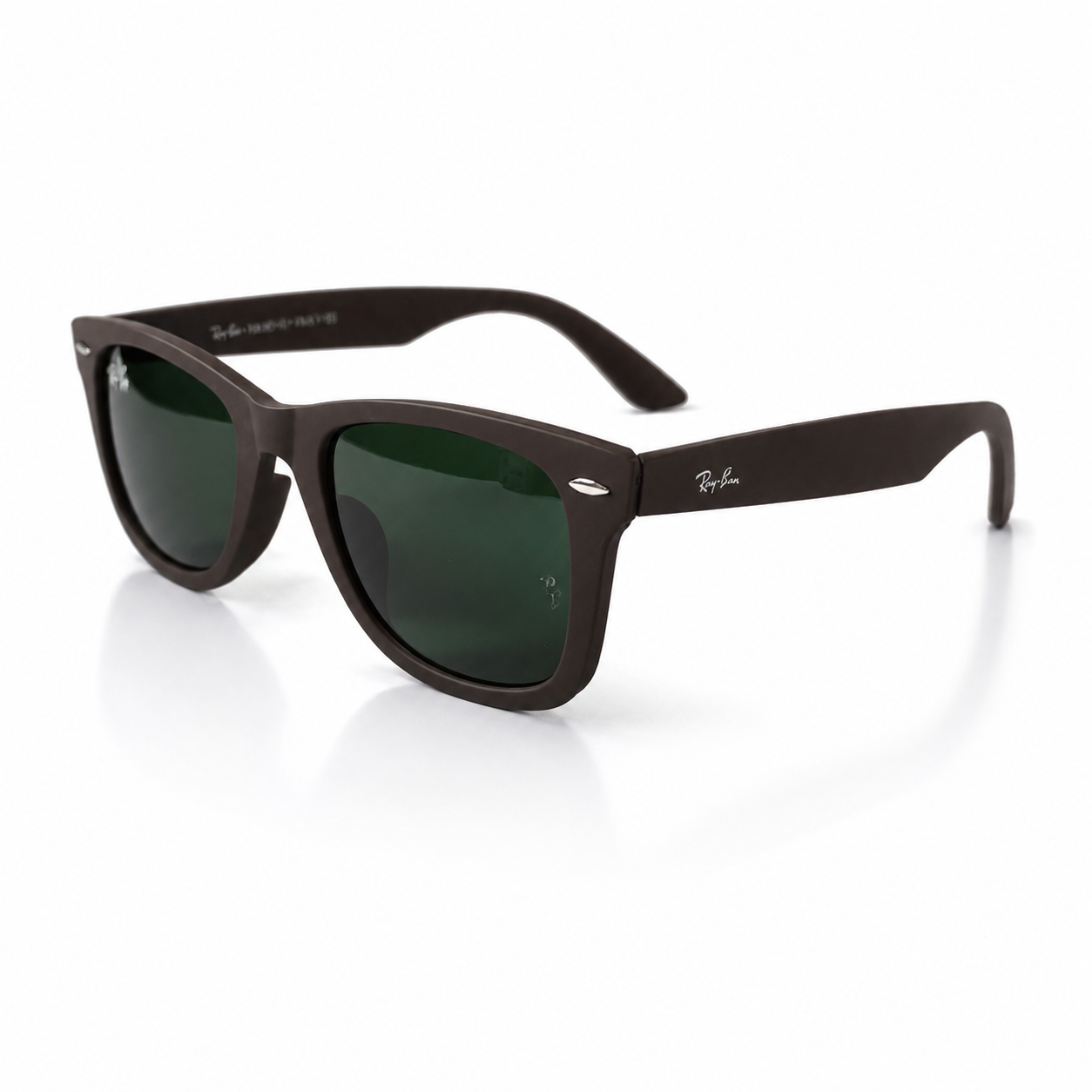 Urban Ziyaar Milan Premium Brown Wayfarer Square Sunglasses