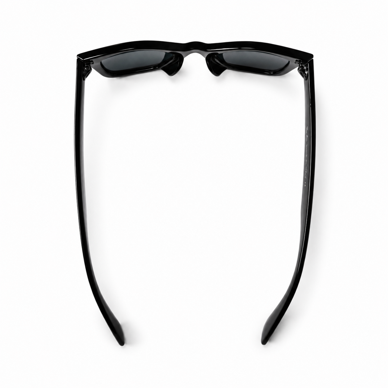 Urban Ziyaar Vertex Premium Black Wayfarer Square Sunglasses