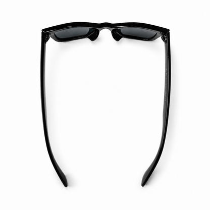 Urban Ziyaar Vertex Premium Black Wayfarer Square Sunglasses