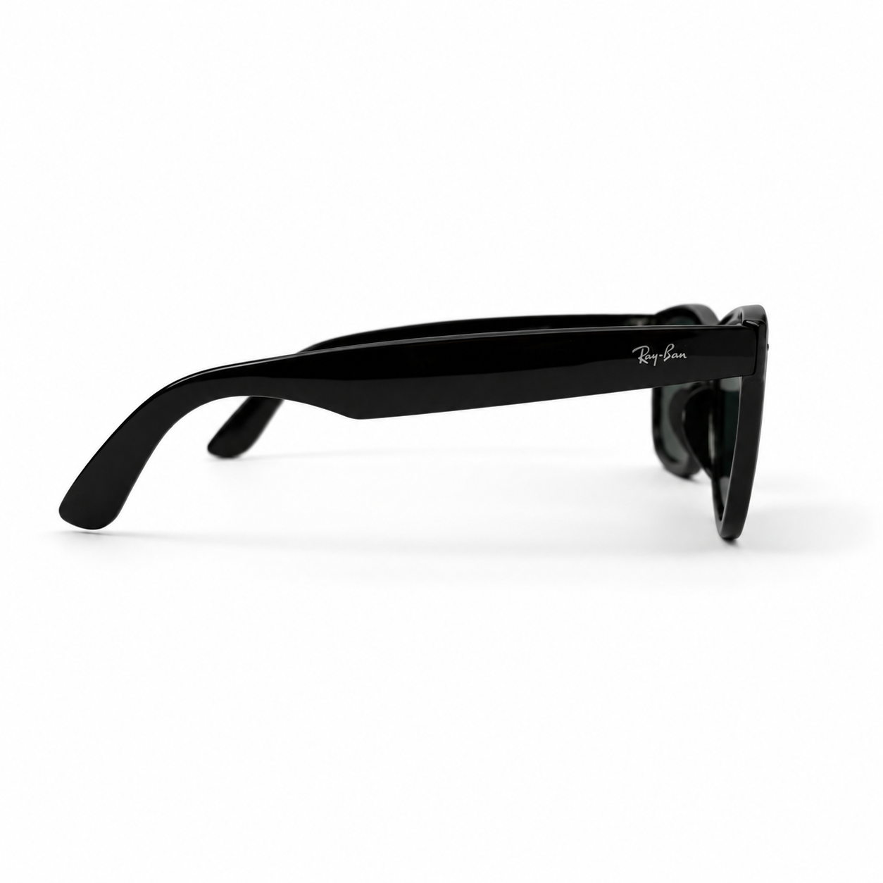 Urban Ziyaar Vertex Premium Black Wayfarer Square Sunglasses