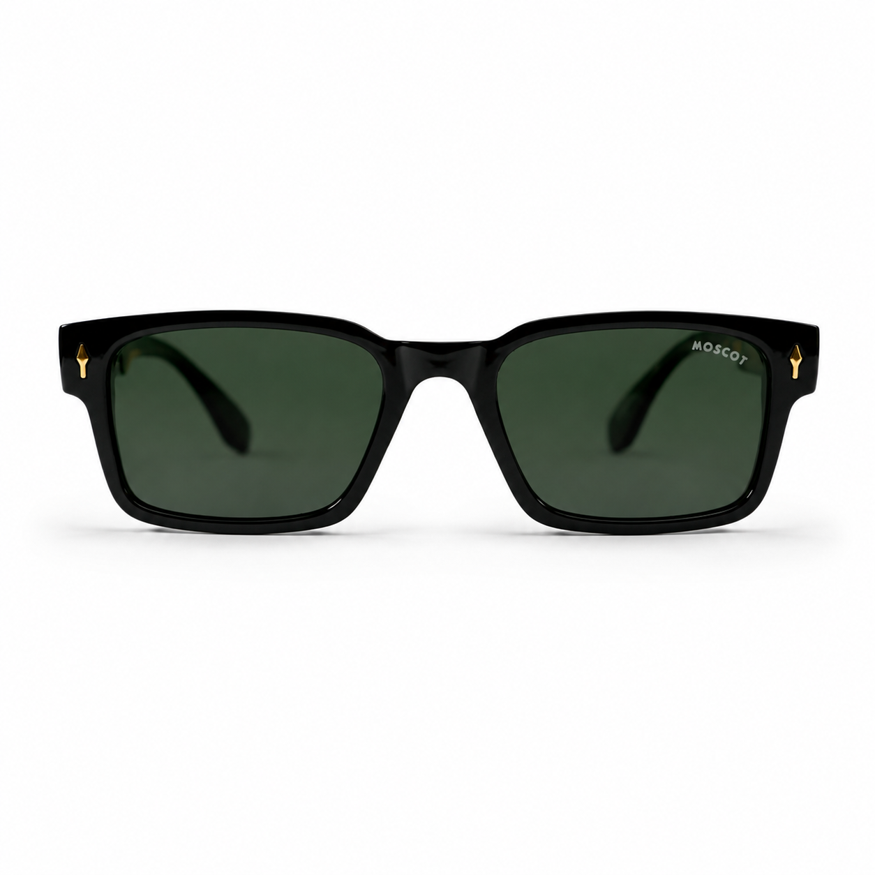 Urban Ziyaar Carbon Premium Black Square Sunglasses