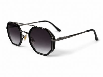 Urban Ziyaar Axiom Premium Geometric Oversized Sunglasses