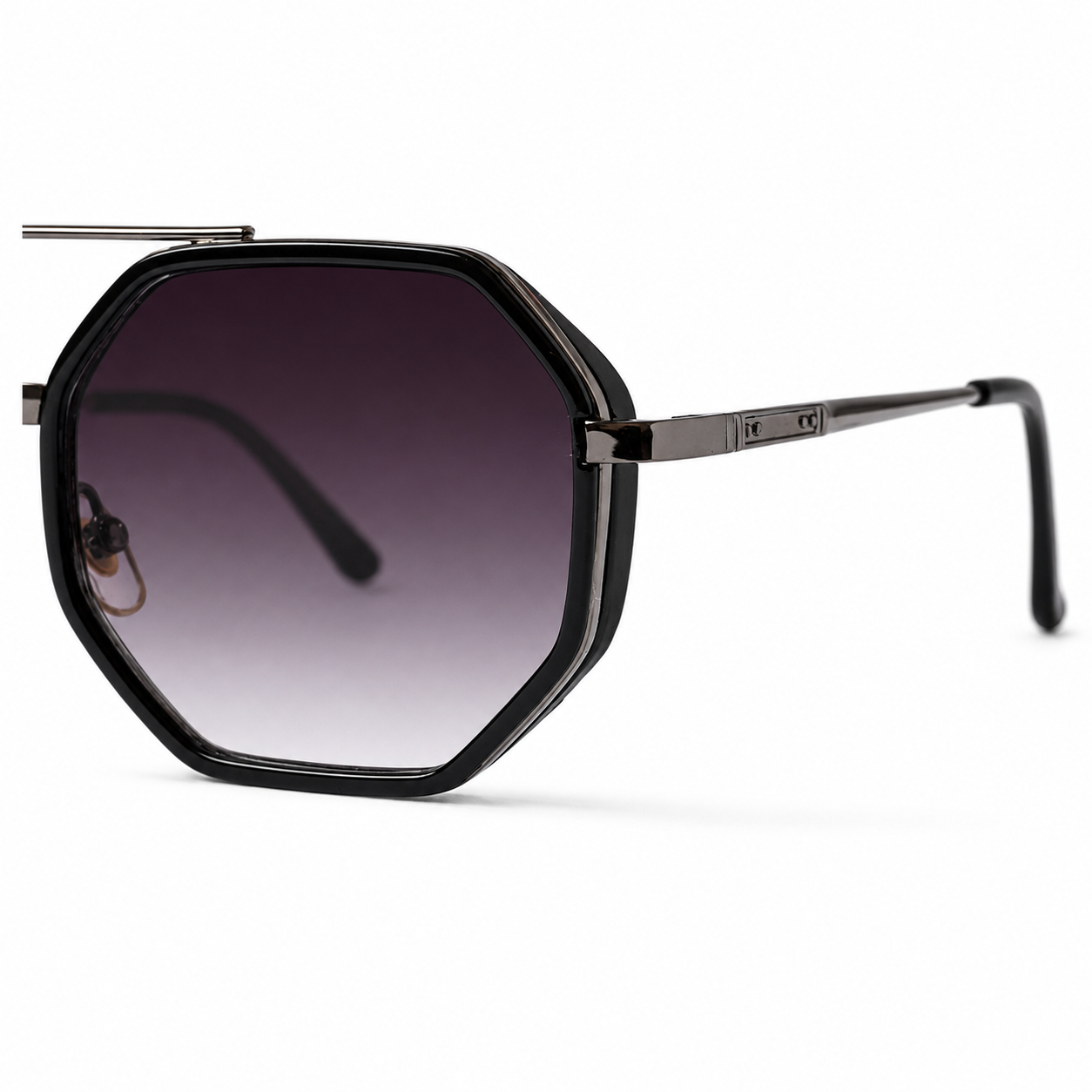 Urban Ziyaar Axiom Premium Geometric Oversized Sunglasses