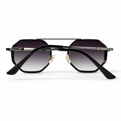 Urban Ziyaar Axiom Premium Geometric Oversized Sunglasses