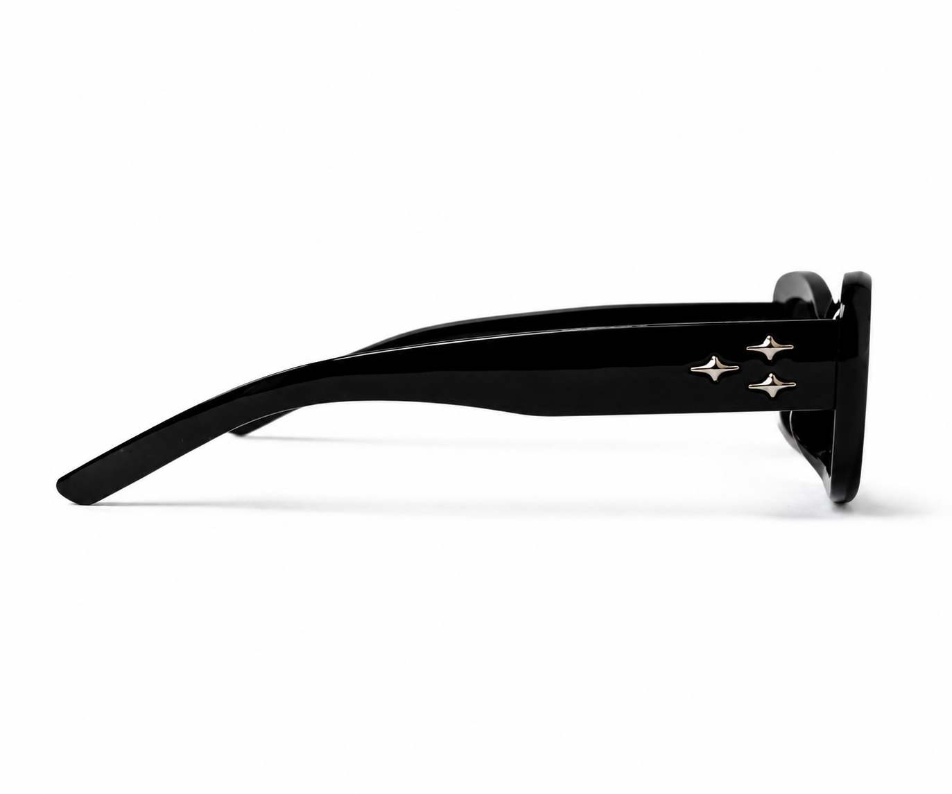 Urban Ziyaar Lucent Premium Black Square Sunglasses