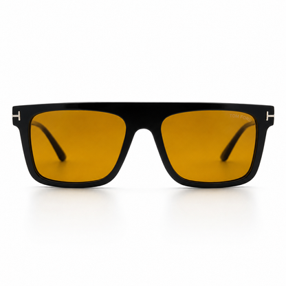 Tom Ford Dunning-02 TF907 Black Square Acetate Sunglasses