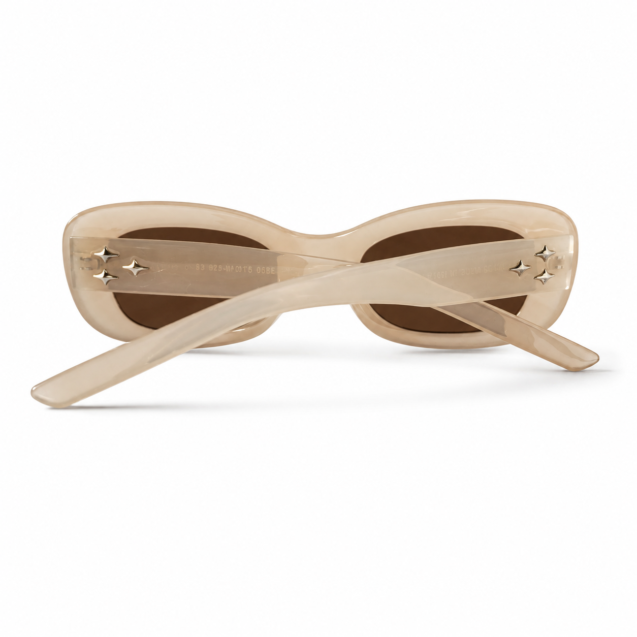 Urban Ziyaar Solene Premium Ivory Rectangle Sunglasses