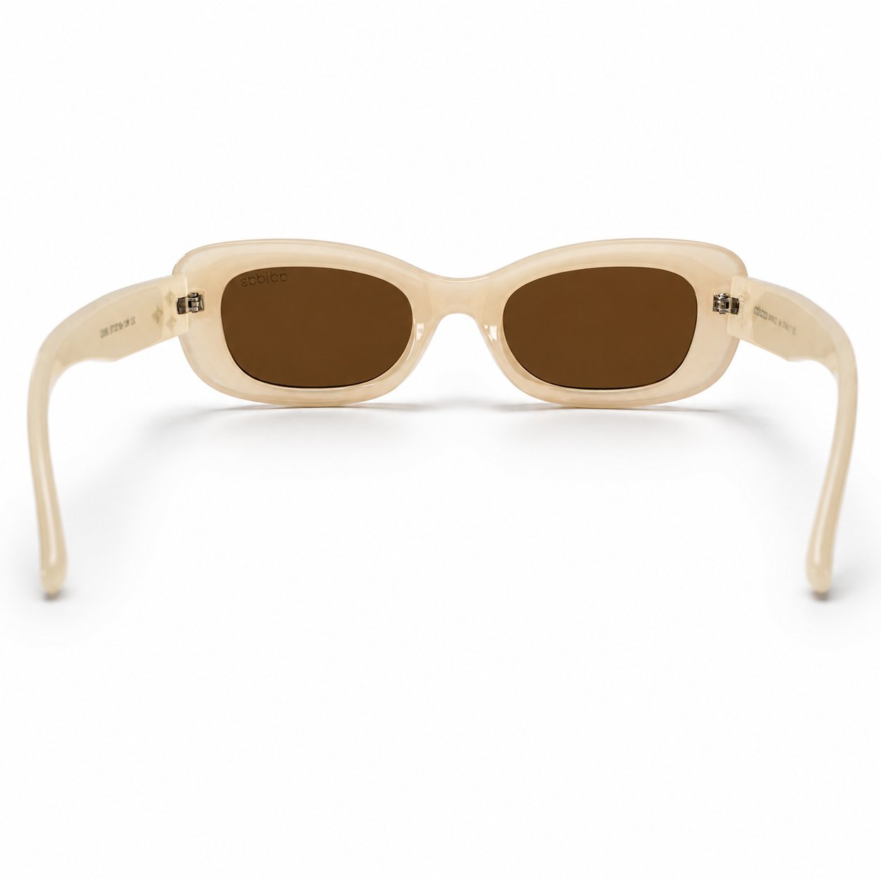 Urban Ziyaar Solene Premium Ivory Rectangle Sunglasses