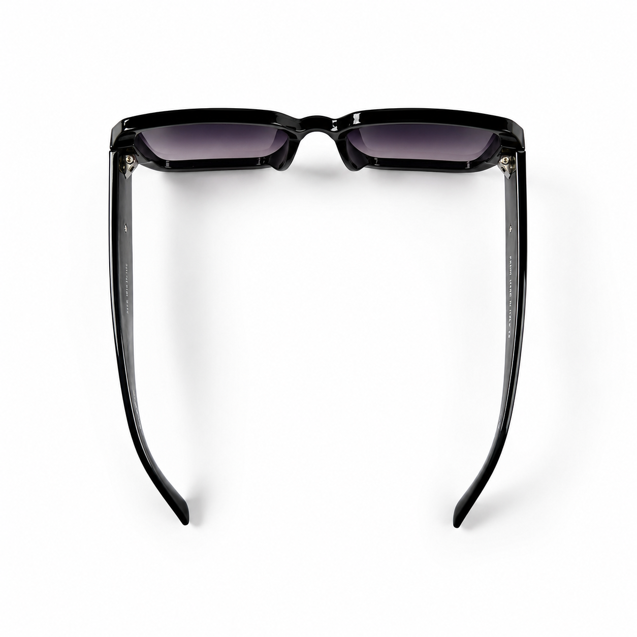 Fendi Gold Tone Black Rectangular Sunglasses – Luxury Eyewear