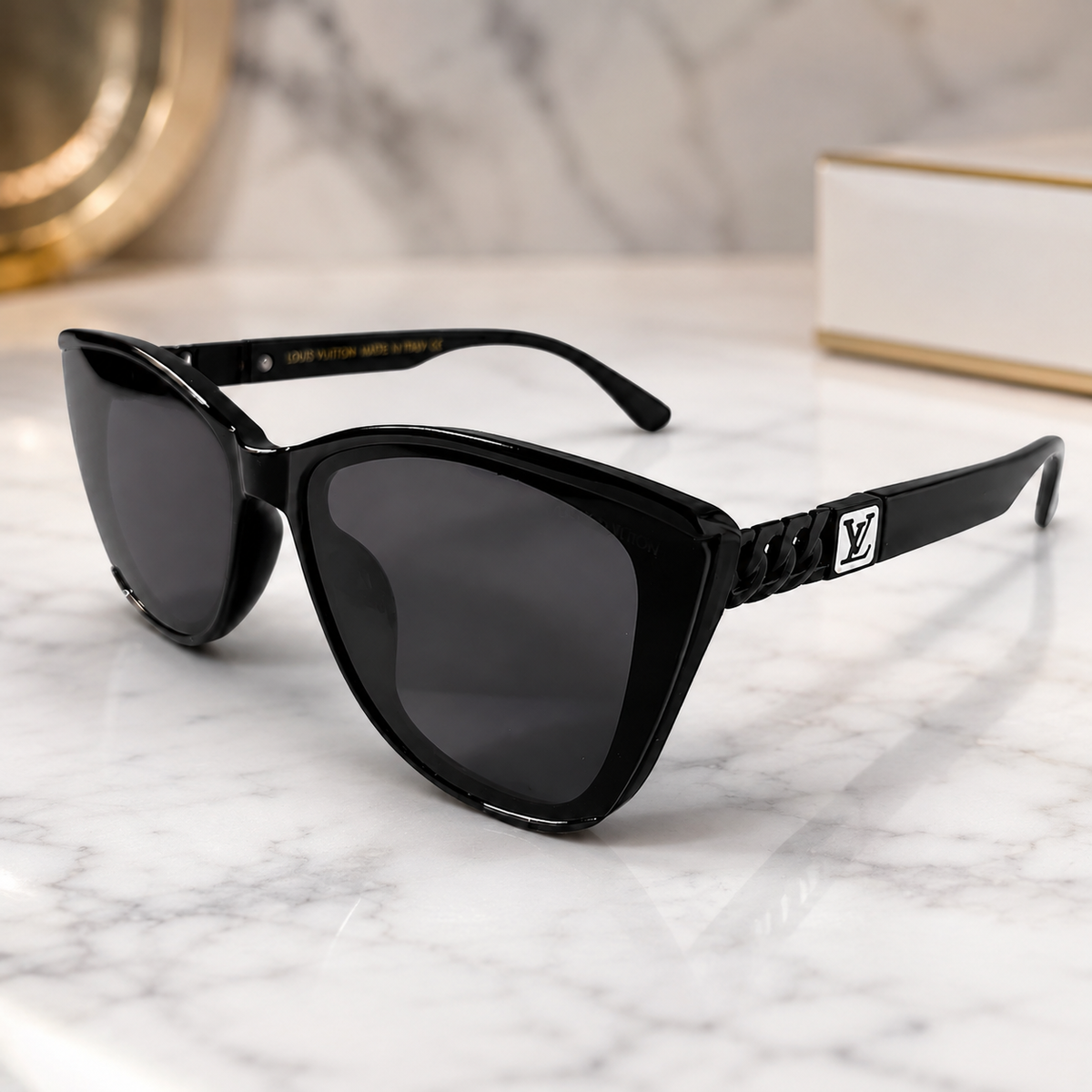 Black Cat Eye Sunglasses – Luxury Women’s Fashion Eyewear