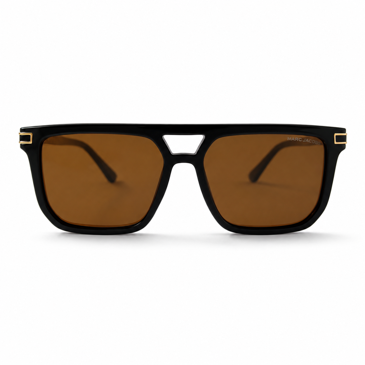 Marc Jacobs MARC 717/S Square Black Gold Sunglasses