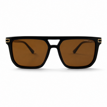 Marc Jacobs MARC 717/S Square Black Gold Sunglasses