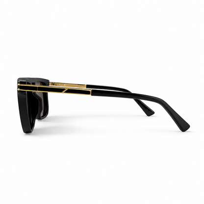 Marc Jacobs MARC 717/S Square Black Gold Sunglasses
