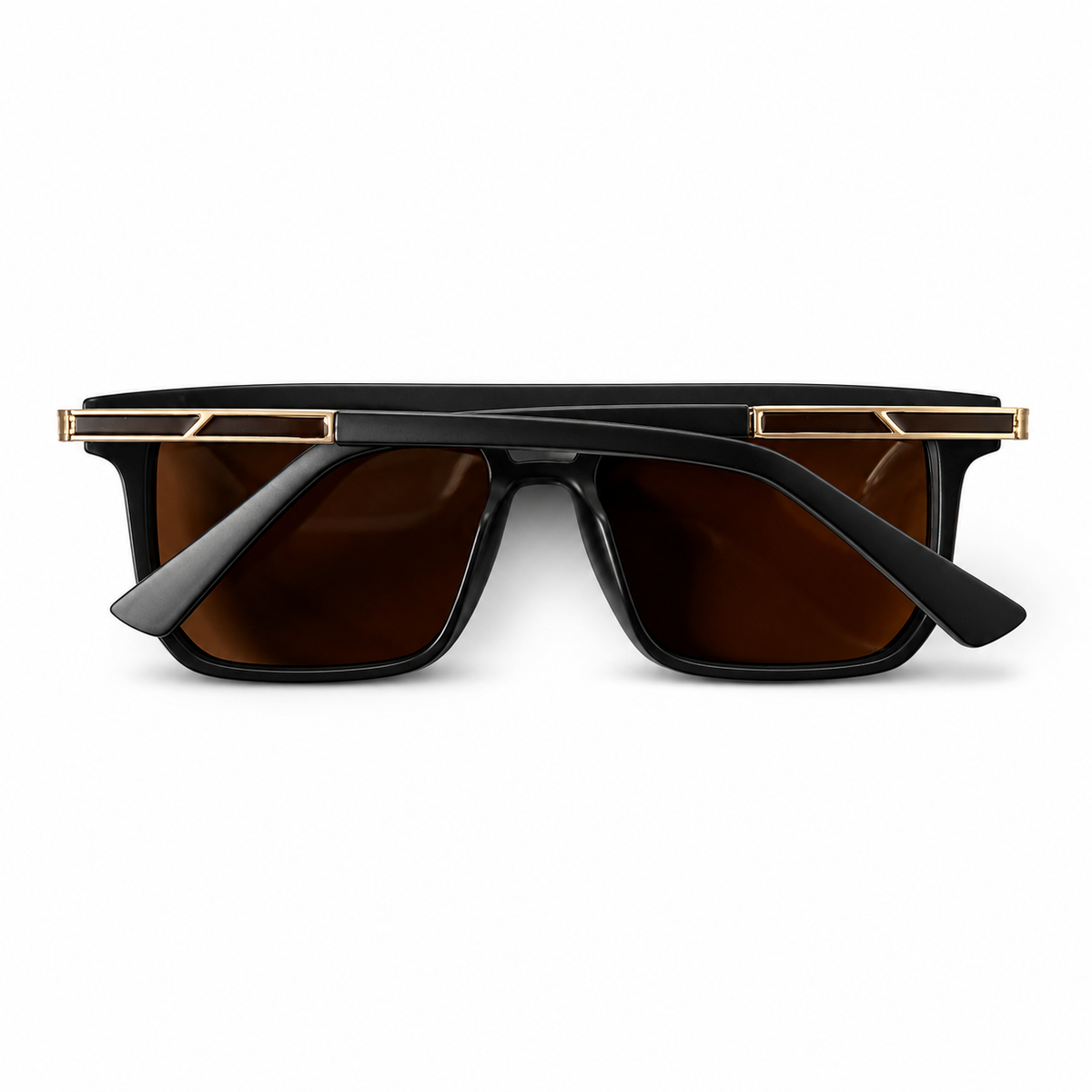 Marc Jacobs MARC 717/S Square Black Gold Sunglasses