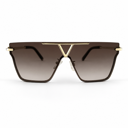 Urban Ziyaar Vesper Premium Oversized Shield Sunglasses