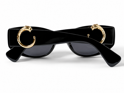 Cartier CT0472S Panthère C Black Acetate Cat Eye Sunglasses
