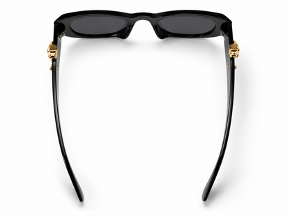 Cartier CT0472S Panthère C Black Acetate Cat Eye Sunglasses
