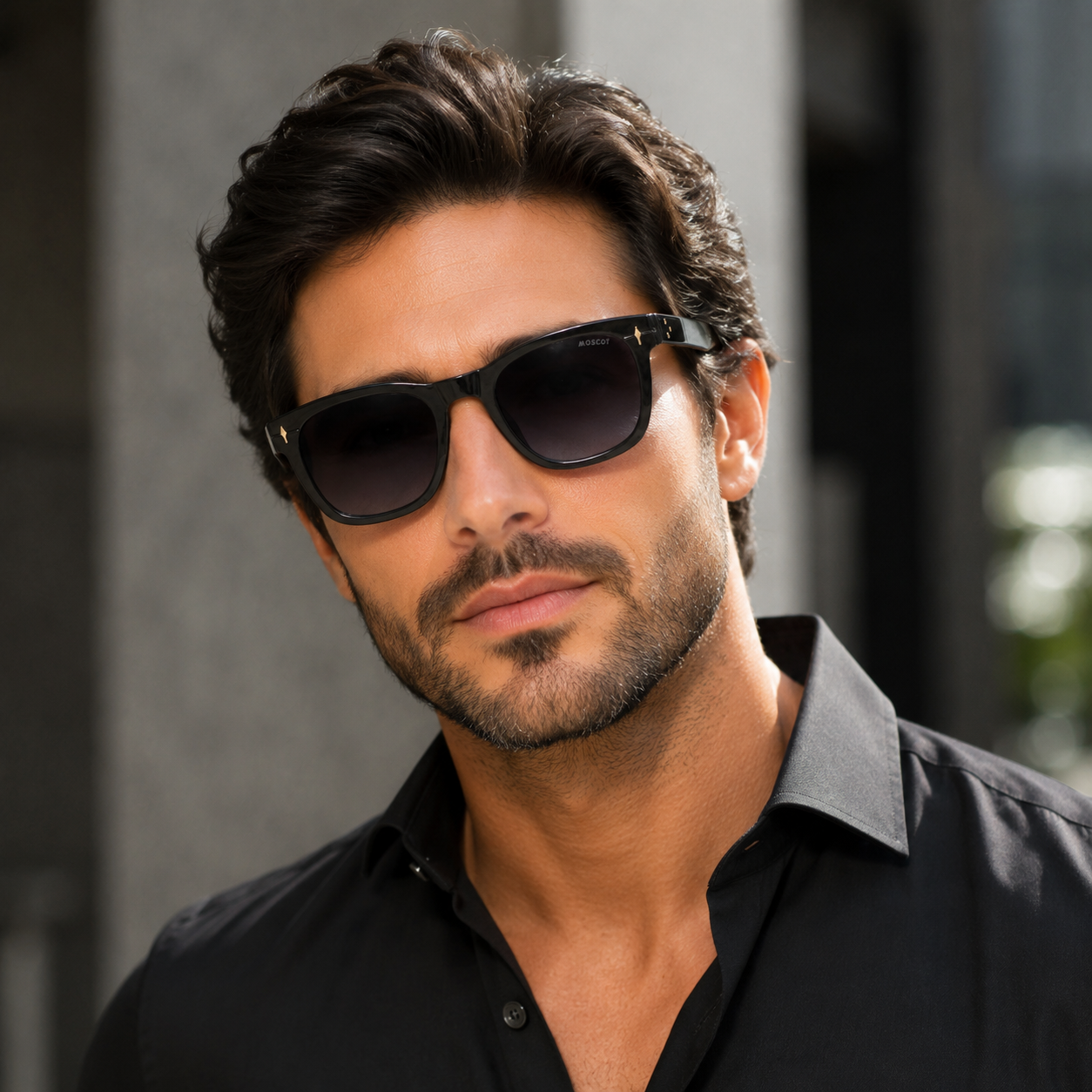 Urban Ziyaar Crest Premium Square Gradient Sunglasses