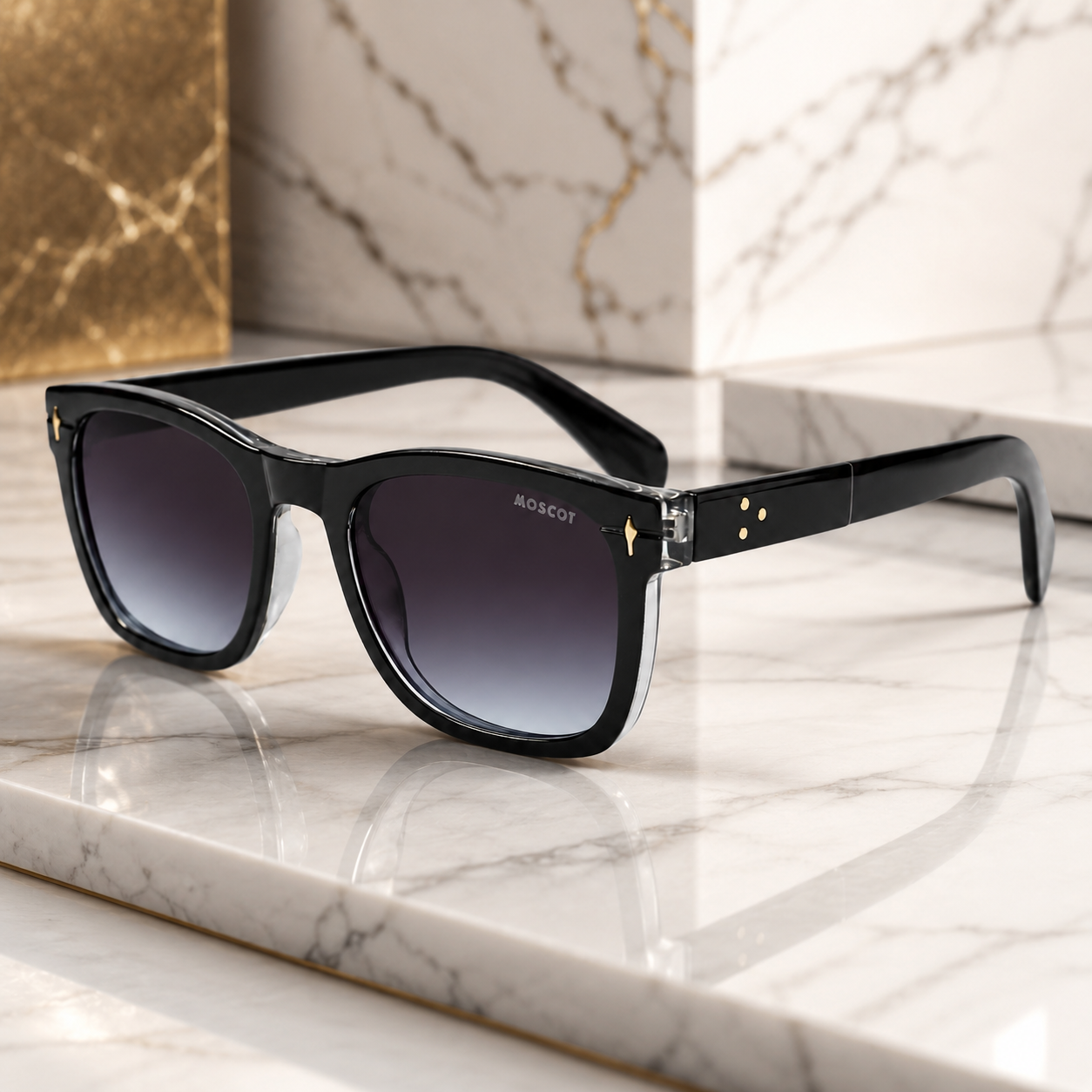 Urban Ziyaar Crest Premium Square Gradient Sunglasses