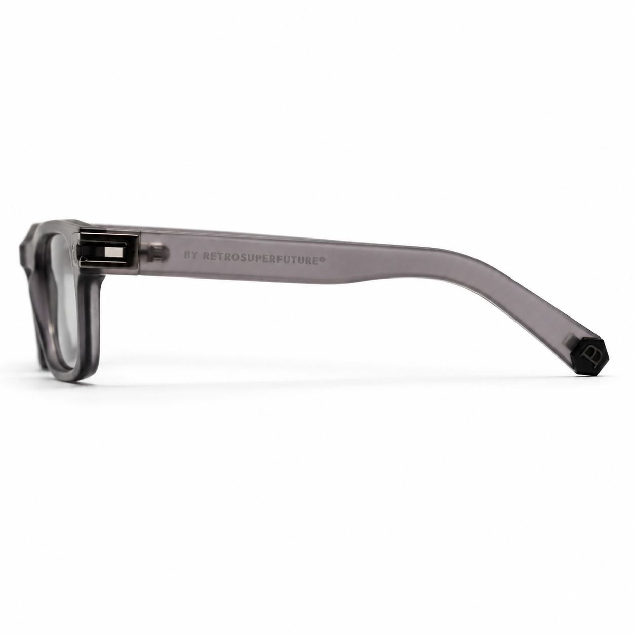 Urban Ziyaar Harbor Premium Crystal Smoke Square Sunglasses