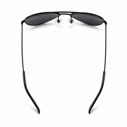 Urban Ziyaar Horizon Premium Aviator Sunglasses – Green Lens