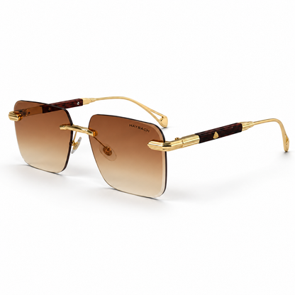 Urban Ziyaar Monarch Rimless Luxury Sunglasses