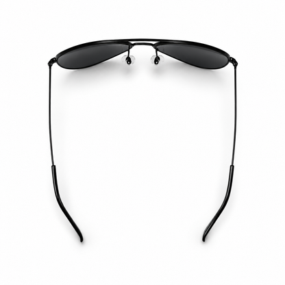 Urban Ziyaar Stratus Premium Black Aviator Sunglasses