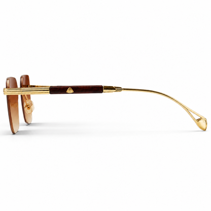 Urban Ziyaar Monarch Rimless Luxury Sunglasses