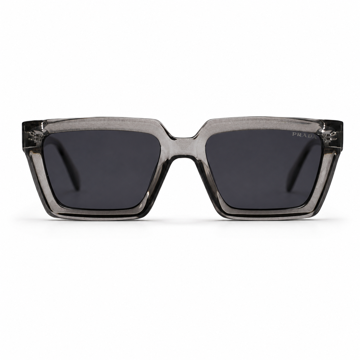 Urban Ziyaar Slate Premium Smoke Square Sunglasses