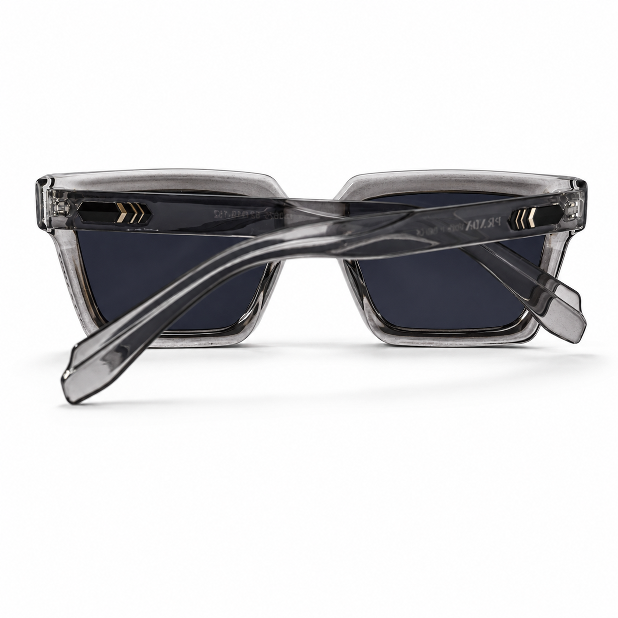 Urban Ziyaar Slate Premium Smoke Square Sunglasses