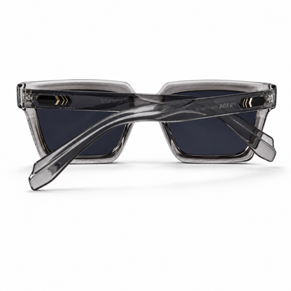 Urban Ziyaar Slate Premium Smoke Square Sunglasses